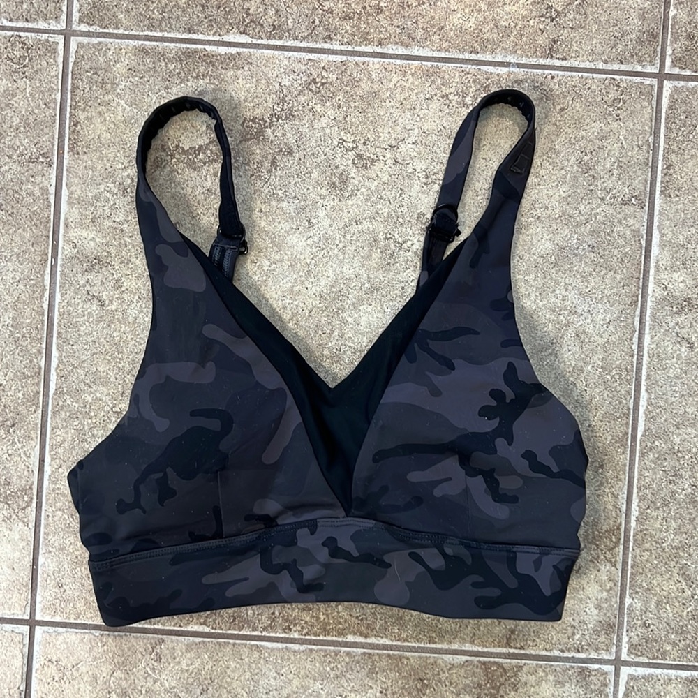 Forest Camo Adjustable Mesh Bra